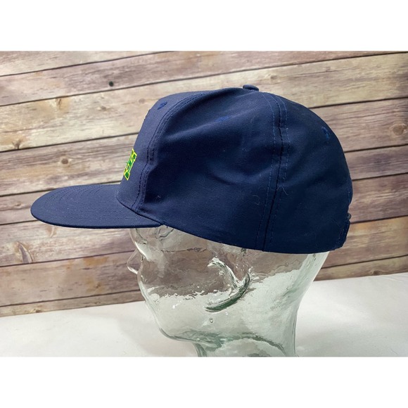 Vtg 90s NOTRE DAME IRISH Twins Enterprise Snapback Hat BIG LOGO - Picture 7 of 8